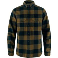 Fjällräven Skjorter Fjällräven Övik Heavy Flannel Long Sleeve Shirt Brown Man