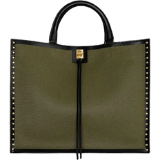 Twist Lock - Women Totes & Shopping Bags Rebecca Minkoff Darren Surplus Tote - Verde