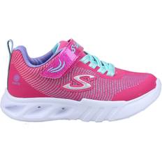 Skechers Polyester Trainers Skechers Kid's Light Flicker Flash - Pink/Multi