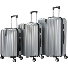 Harde - Kan utvides Koffertsett Royalty Line Travel Suitcase - Set of 3