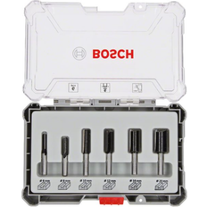 Bosch frässtålset Bosch 2 607 017 465 Straight Router Bit 6pcs