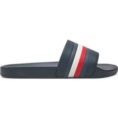 Tommy Hilfiger Men Slides Tommy Hilfiger Men's POOL SLIDE FM0FM05233, Blue Desert Sky