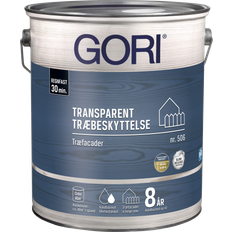 Brune - Træbeskyttelse Maling Gori 506 Transparent Træbeskyttelse Pine 5L