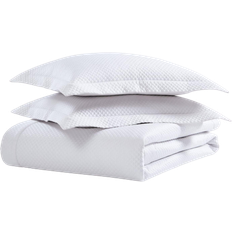 Egyptian Cotton Bedspreads Pure Parima Super Soft Diamond Bedspread White (274.3x243.8)