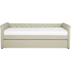Beliani Libourne Beige Sofa 215cm 2-seter