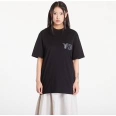 Unisex Magliette Y-3 Logo Short Sleeve Tee - Black