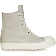 Rick Owens Men's High Sneakers - Pearl/Milk