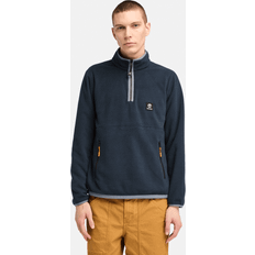 Bleu Pulls Timberland Polaire À col zippé Homme - Bleu