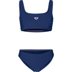 Blu Top bikini Arena Piscina Icons Bralette Blu Bianco Donna 40