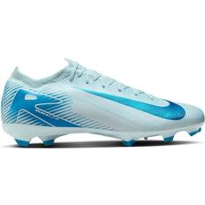 Knit Fabric Soccer Shoes NIKE Mercurial Vapor 16 Pro FG Low Top - Glacier Blue/Blue Orbit