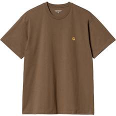 Homme - Marron T-shirts Carhartt WIP Chase T-Shirt - Braun