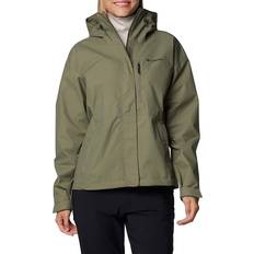 Green - Women Rain Jackets & Rain Coats Columbia Women's Hikebound II Rain Jacket Stone Green