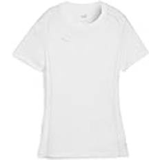 Fitness - Unisex T-Shirts Puma teamFINAL Casuals T-Shirt Damen Weiss F04