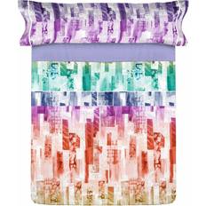Fundas nórdicas Lois Juego de Sábanas Savage 105 - Multicolor Funda nórdica Morado