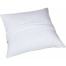 Blanc Housses de coussin Dodo Pack 2 Oreillers Tendance 60x60 cm + 2 Protège - Blanc Housse de coussin Blanc (59.9x59.9cm)