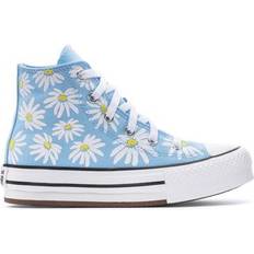 Converse Little Kid's Chuck Taylor All Star Lift Hi Floral - True Sky/Dandy Lion