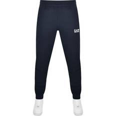 EA7 Herr Byxor & Shorts EA7 Core Identity Byxor Casual Bomull - Marinblå