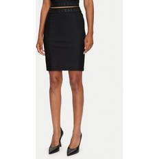 Guess Kjolar Guess Bodycon Skirt Dam Korta Kjolar - Jet Black