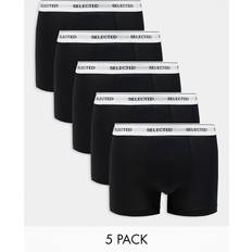 Selected Homme Underkläder Selected Homme Slhliam 5-Pack Trunks Med Midjeband - Svart