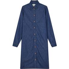 Mads nørgaard crissy Mads Nørgaard Air Crissy Dress - Dark Blue Denim