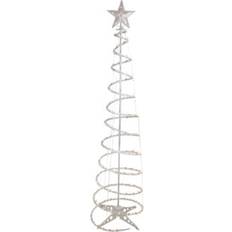 Northlight Pre-Lit Spiral Clear Lights Christmas Tree