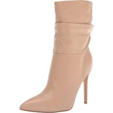 Nine West Pink Boots Nine West FOOTWEAR Women's Jenn Ankle Boot, Warm Blush