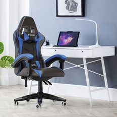 Onemill Onemill Gaming Chair Racing Style Ergonomic High Back Computer Chair With Height Adjustment, Headrest And Lumbar SupportBlack&blue One Size