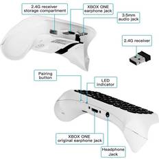 2.4G Wireless Mini Chatpad Keyboard XBox
