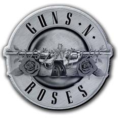 Rosa Broscher Guns N' Roses Pin Badge Bullet Logo