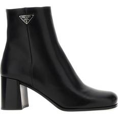 Prada Ankle Boots Prada Logo leather ankle boots