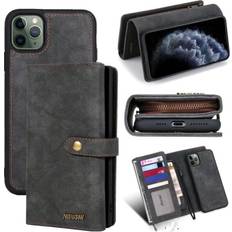 iPhone 11 Pro Max Wallet Case Magnet Cover 2 Color