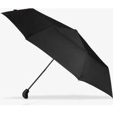 Totes ECO-BRELLA Supermini Gearstick Handle Umbrella, Black