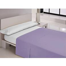 Happy MIX Lilac Double Bed Sheet Purple