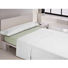 Fitted Bottom Sheet Grön Dubbel
