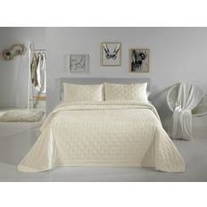 Colchas Pierre Cardin Dots 135 (3 Piezas) Colcha Beige