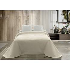 Algodón Colchas Hosteline Palma Beige Cama de 90 Colcha Beige