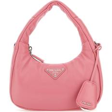 Prada Handbags Prada Pink Nappa Leather Mini Soft Handbag