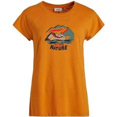 Lundhags T-shirts Lundhags Tived Fishing Short Sleeve T-shirt Orange Woman