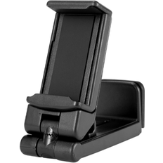 Foldbar & Justerbar Smartphone stander med klem Sort