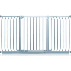 Stair Gate Safetots Safetots Elite Pressure Safety Gate, 152Cm 161Cm, Matt Grey, Pressure Fit Stair Gate One Size