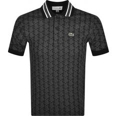 Lacoste Top Lacoste Chemise Col Bord-Cotes Ma - Black