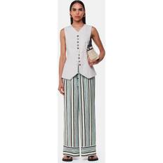 Multicoloured - Women Trousers Whistles Nicola Stripe Trousers, Multi