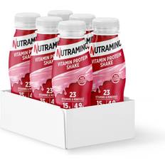 Nutramino Vitamin Protein Shake Jordgubb 6-Pack