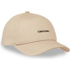 Calvin Klein Beige Caps Calvin Klein Ck Nickel Centre Logo Baseball Cap Beige, Beige, Men