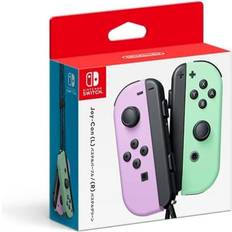 switch joy-con pastel purple pastel green japan official