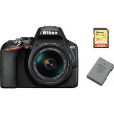 TTL DSLR Cameras Nikon D3500 AF-P 18-55mm F3.5-5.6 SanDisk Extreme 32G SD EN-EL14A