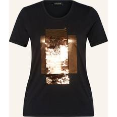 Brons - Man T-shirts More & More T-Shirt mit Pailletten SCHWARZ