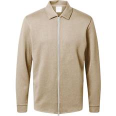 Selected Emanuel Soft Sweat Full Zip Pure Cashmere