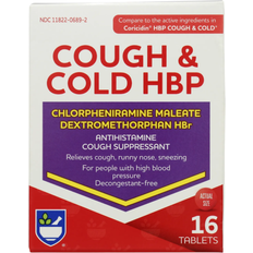 16 tablets cough & cold