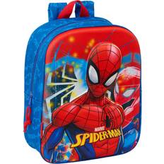 Safta Skolryggsäck Spider-Man R�öd Marinblå 22 x 27 x 10 cm 3D